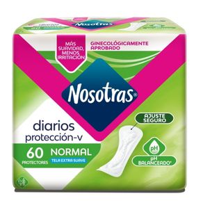 PROTECTORES DIARIOS NORMAL NOSOTRAS*60UN
