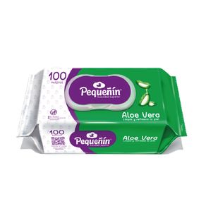 TOALLAS HUM ALOE VERA PEQUEÑIN P70L100U