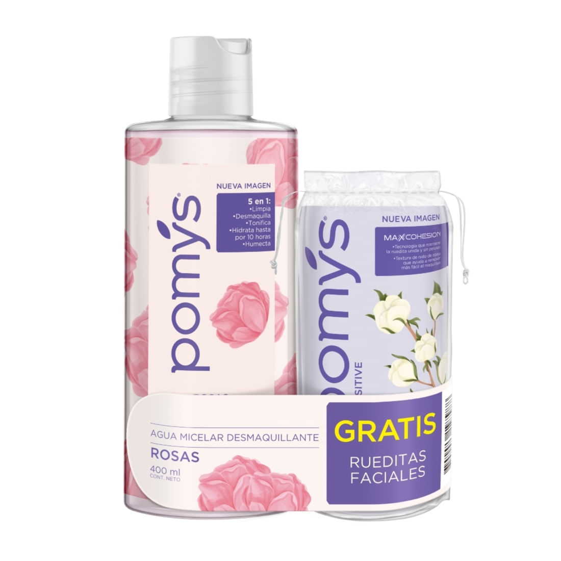 AGUA MICELAR ROSAS *400 ML GRT RUEDITAS