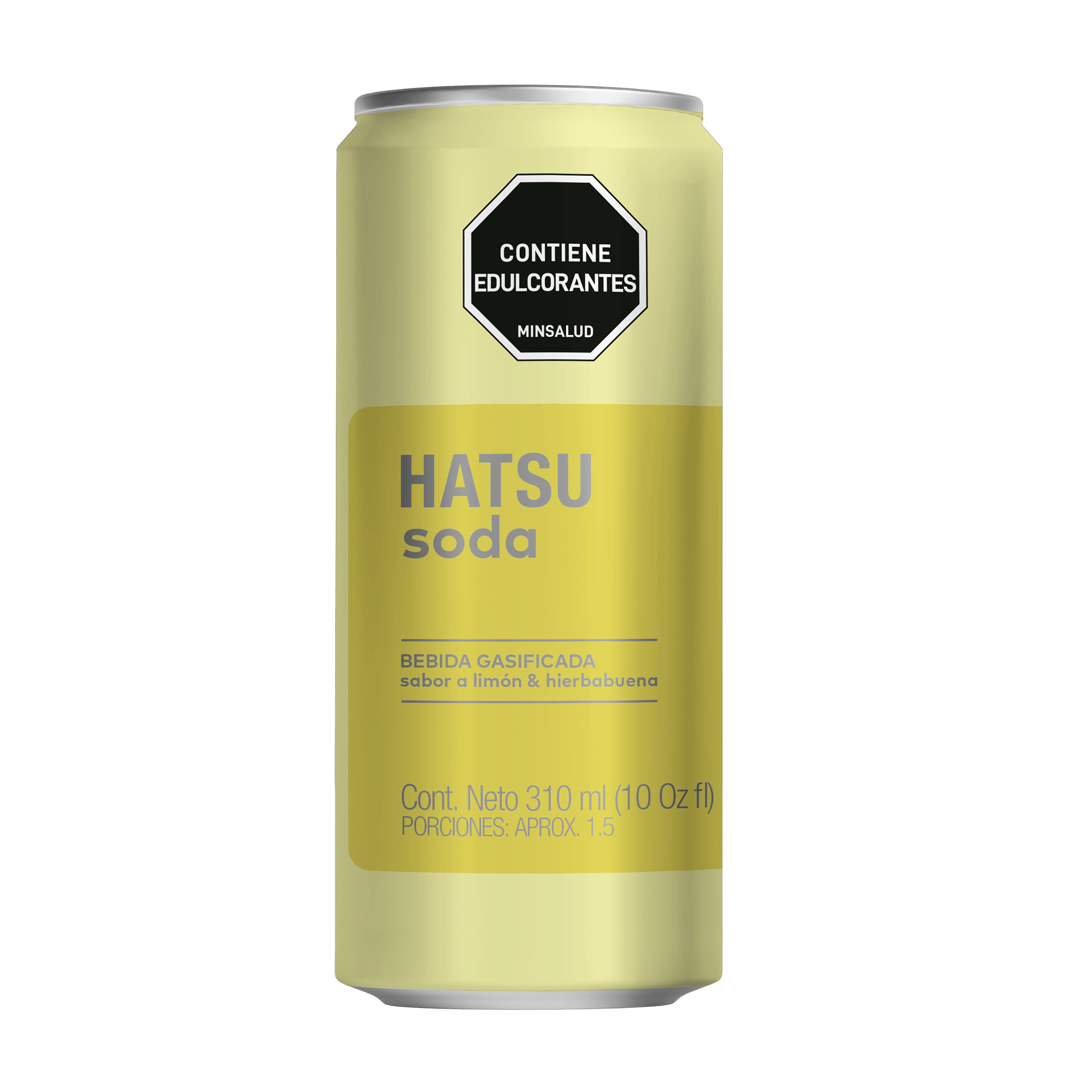 SODA HATSU LIMON HIERBABUENA LATA *310ML