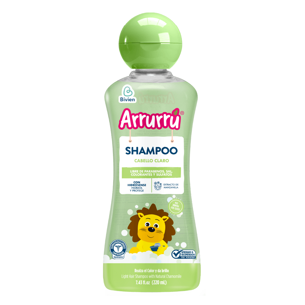 SHAMPOO ARRURU CABELLO CLARO *220ML