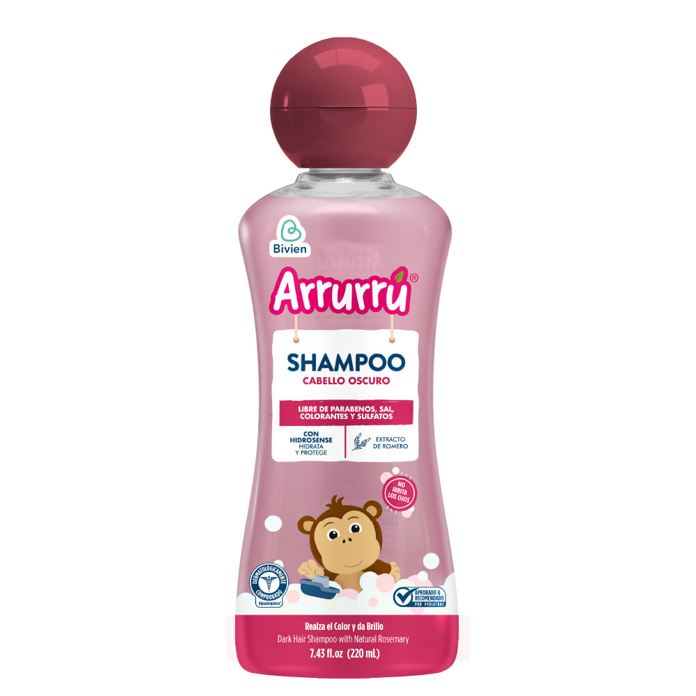 SHAMPOO ARRURU CABELLO OSCURO *220ML