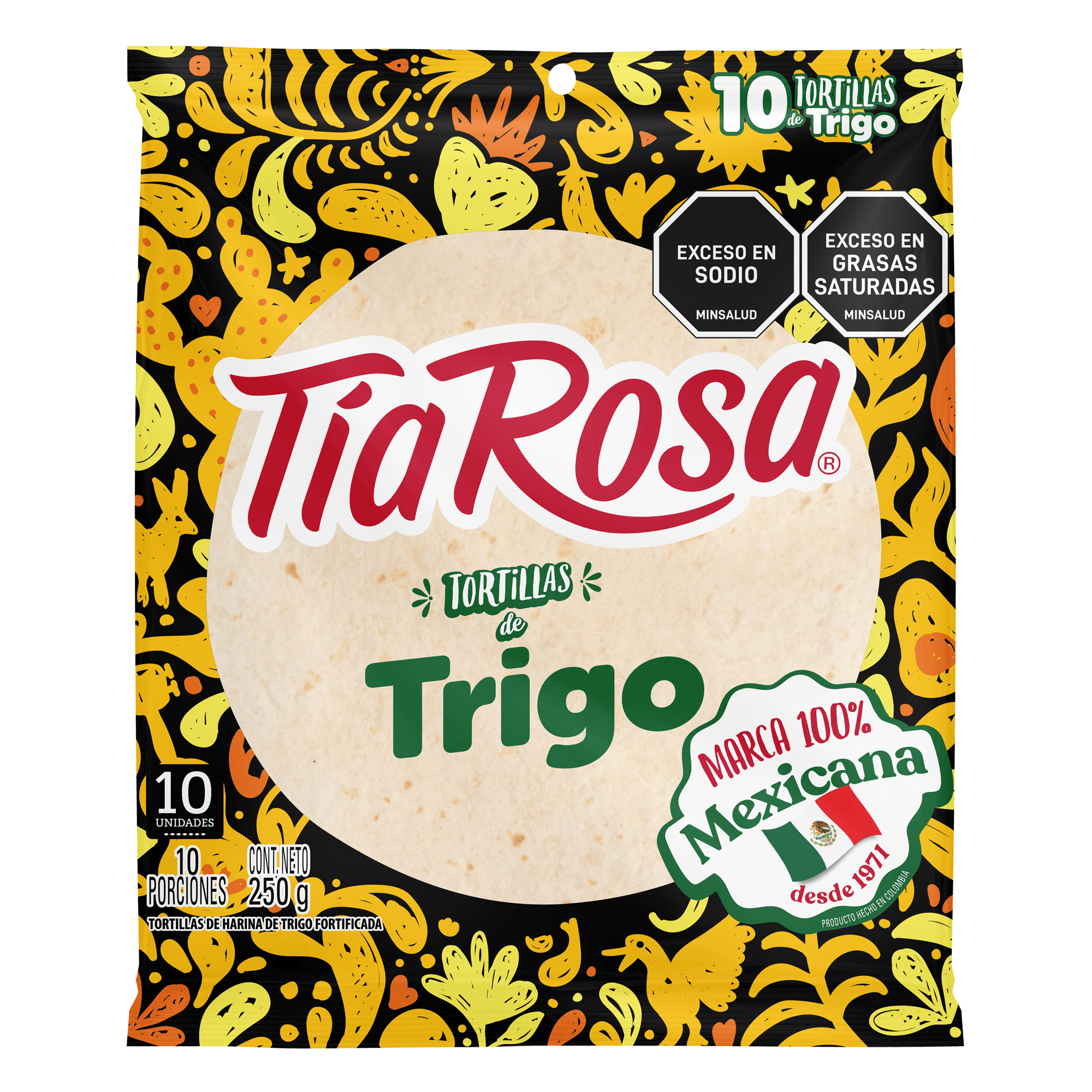 TORTILLA TRIGO TIA ROSA X10 *250GR