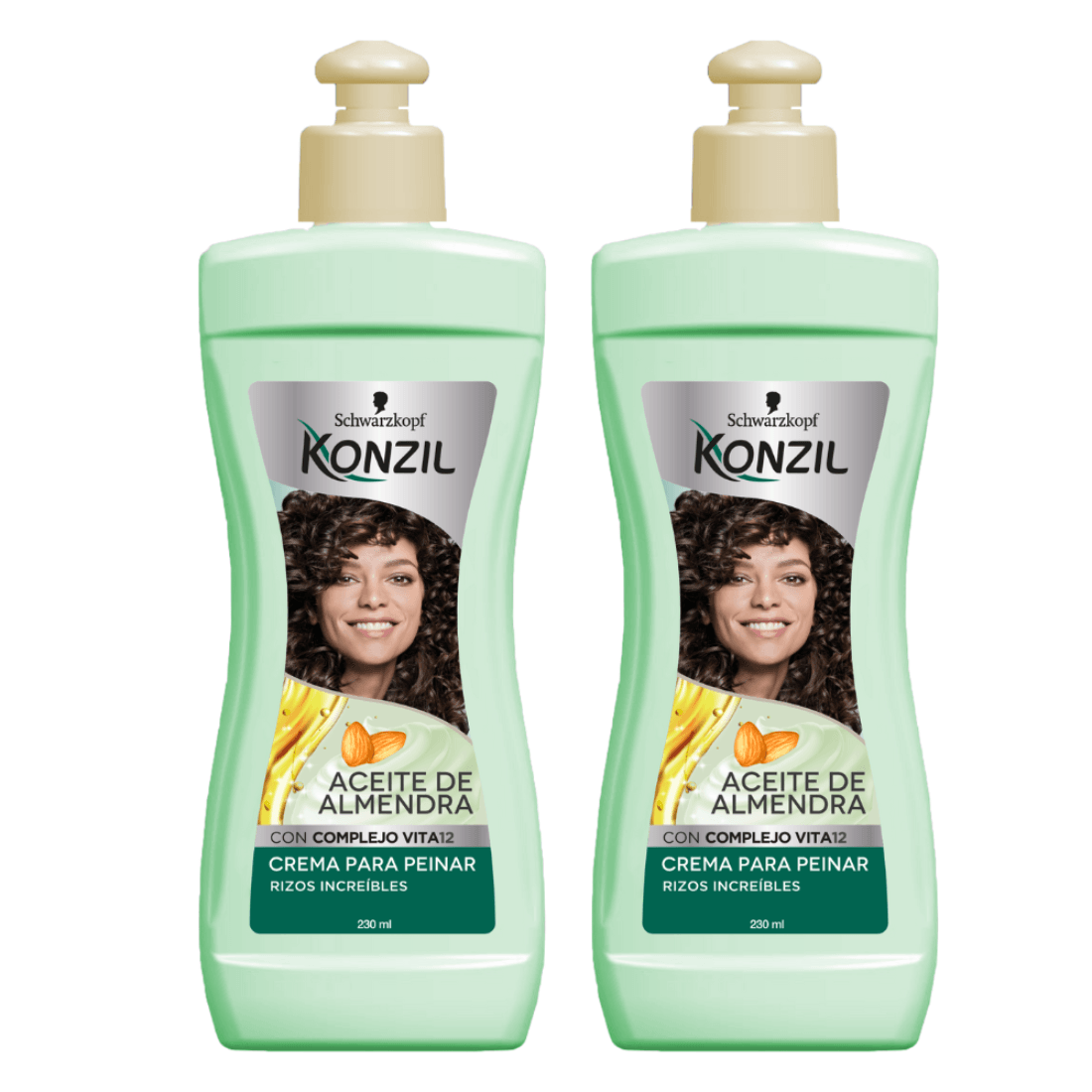 CREMA PEINAR ALMENDRAS KONZIL X2 *230ML