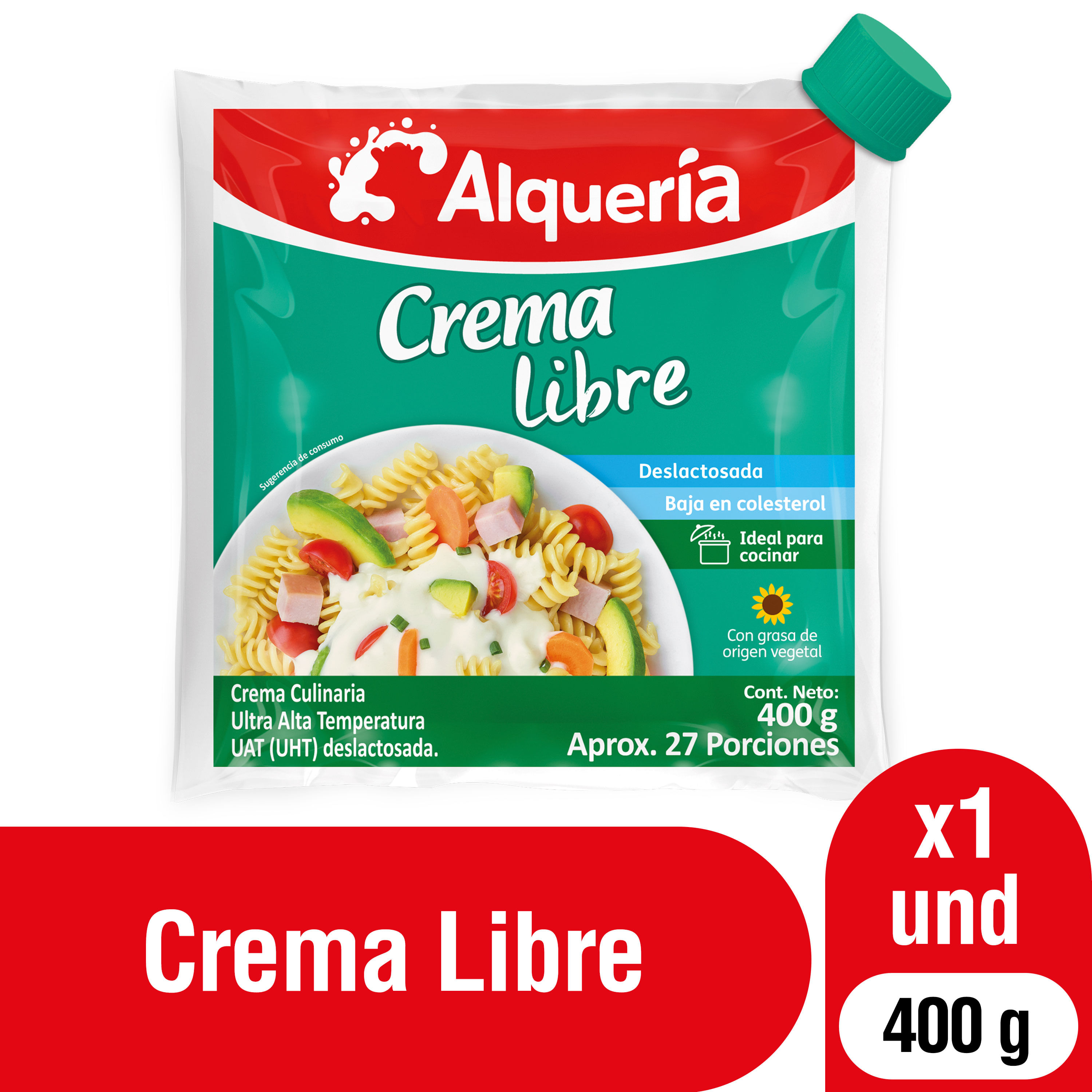 CREMA ALQUERIA LIBRE*400GR
