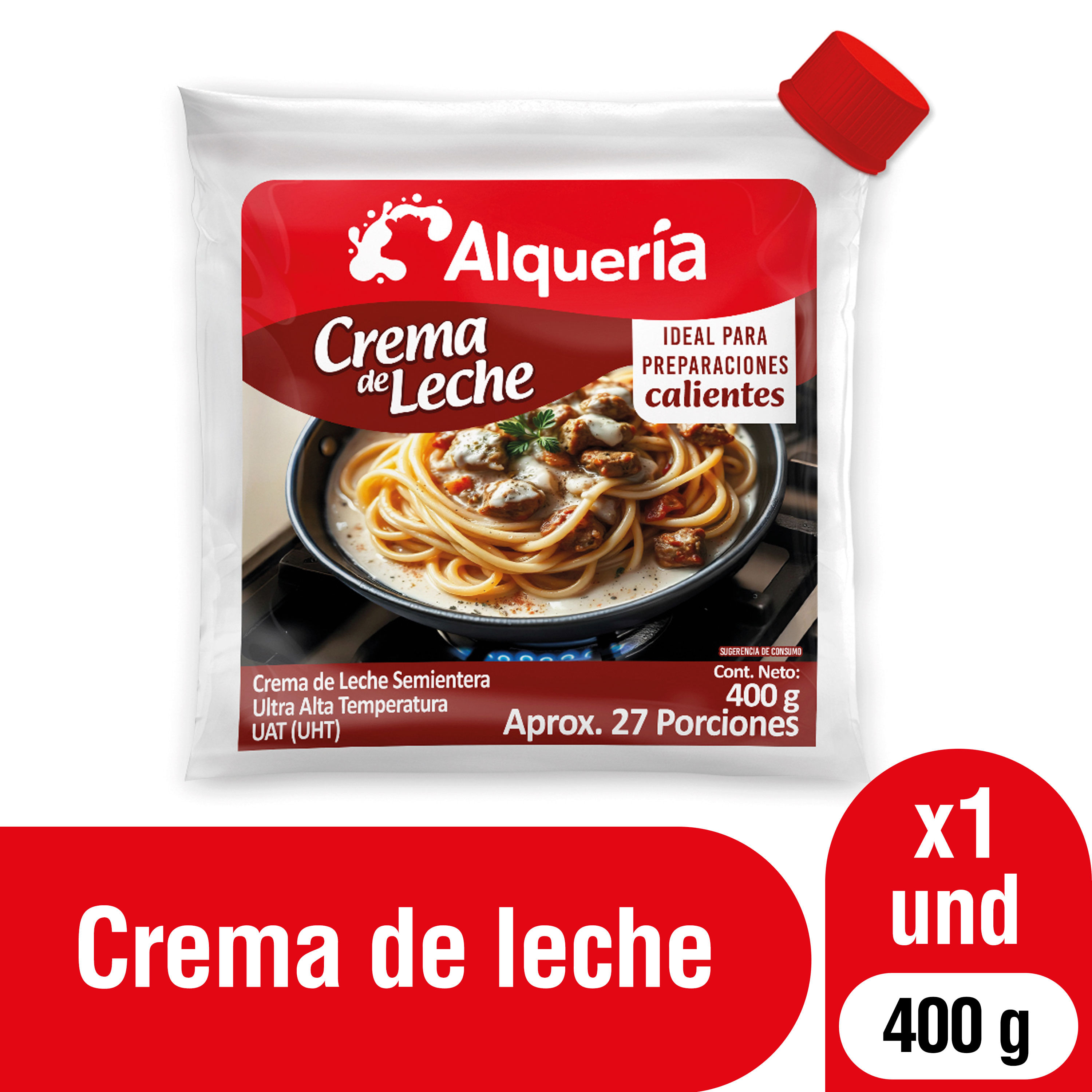 CREMA DE LECHE ALQUERIA PRE CALIE *400GR