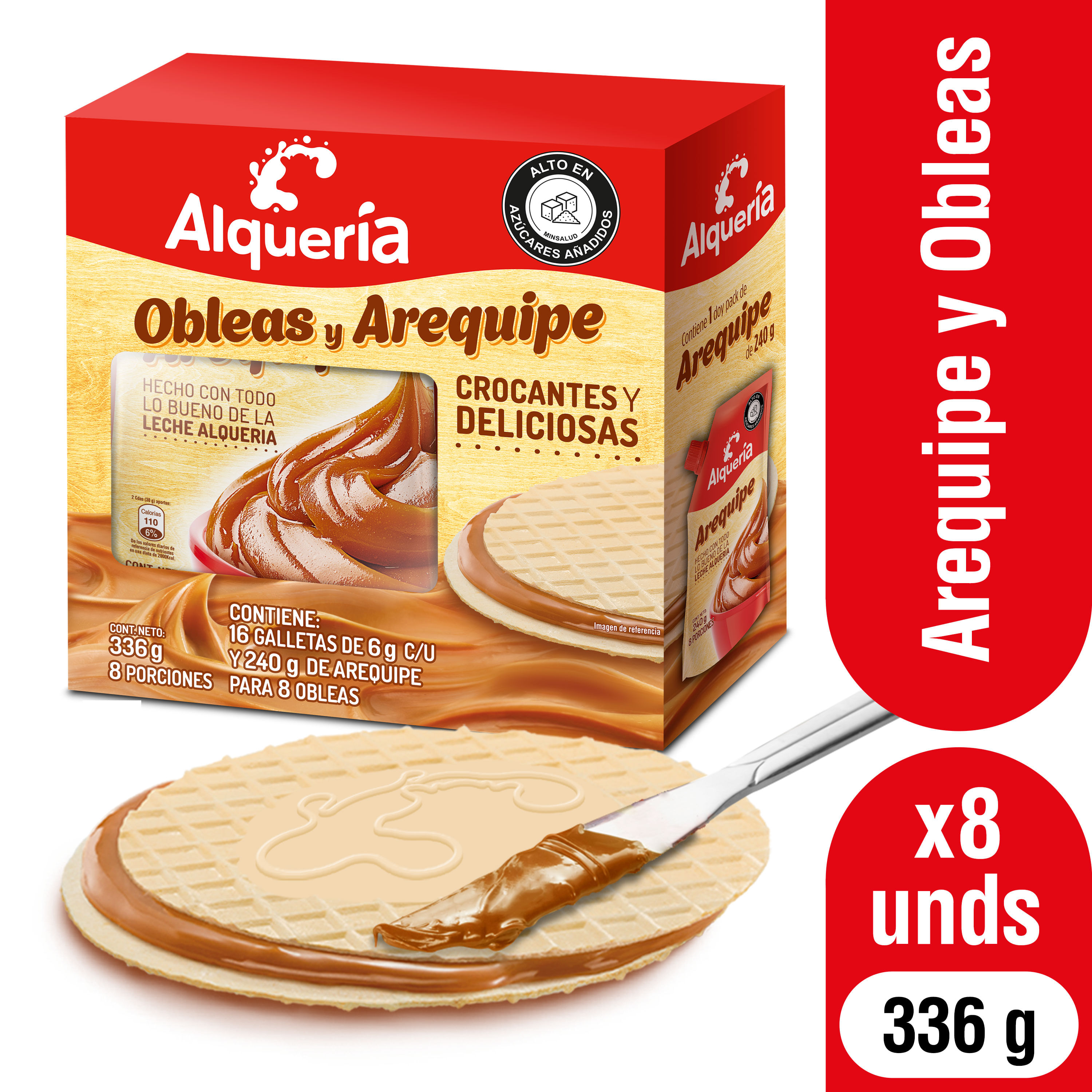 OBLEAS CAJA ALQUERIA X16 + AREQUIPE*240G