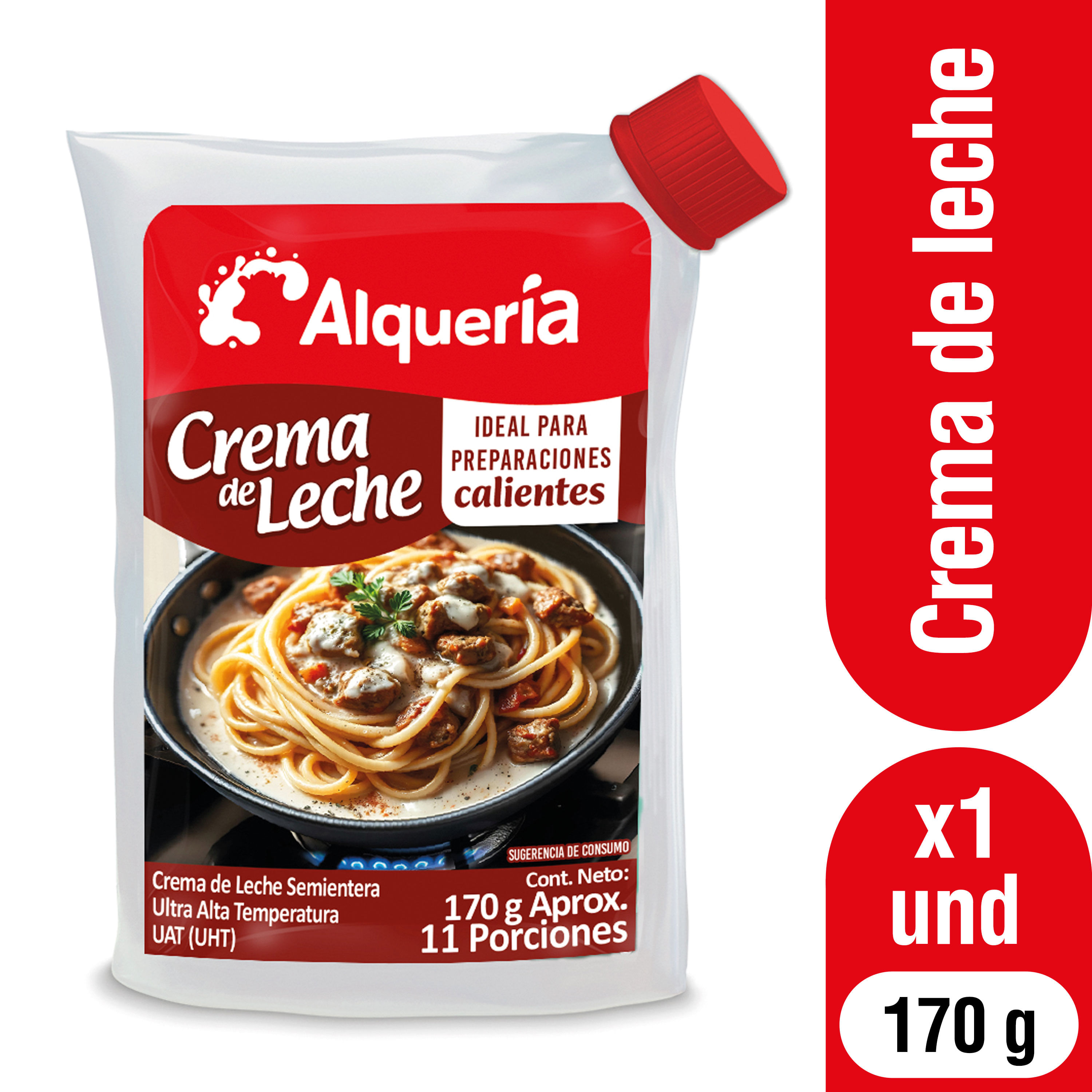 CREMA DE LECHE ALQUERIA PRE CALIE *170GR
