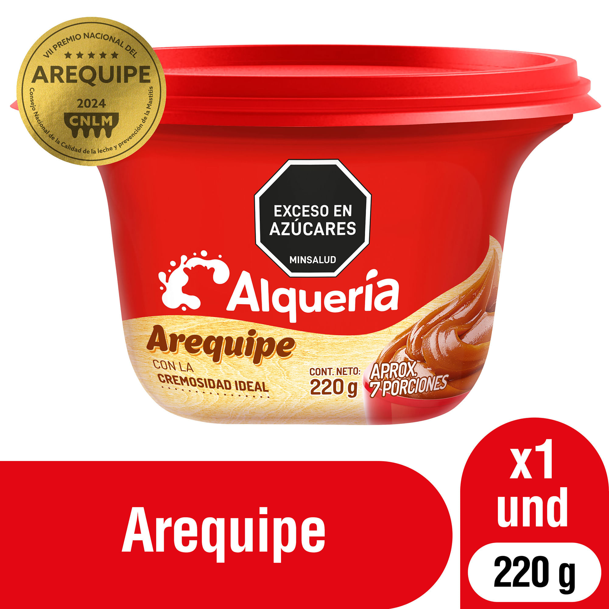 AREQUIPE TRADICIONAL VASO ALQUERIA*220GR