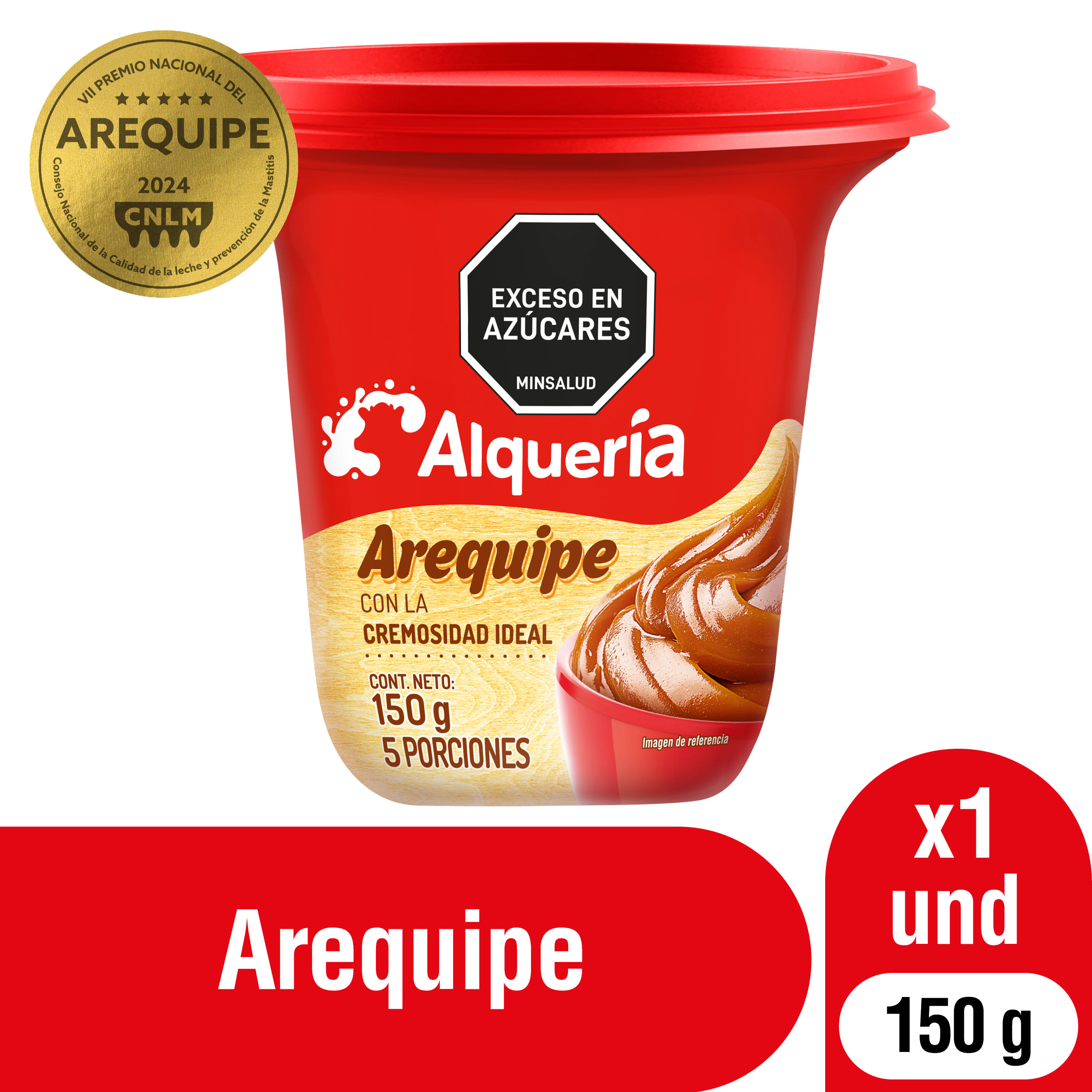AREQUIPE TRADICIONAL VASO ALQUERIA*150GR