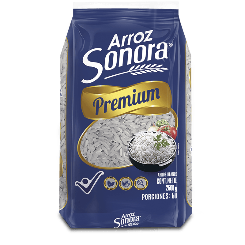 ARROZ SONORA PREMIUM AZUL *2500GR