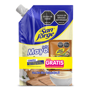 Salsa San Jorge * 380g Mayonesa Gratis Salsa Bbq Panelera * 40g 380 gr