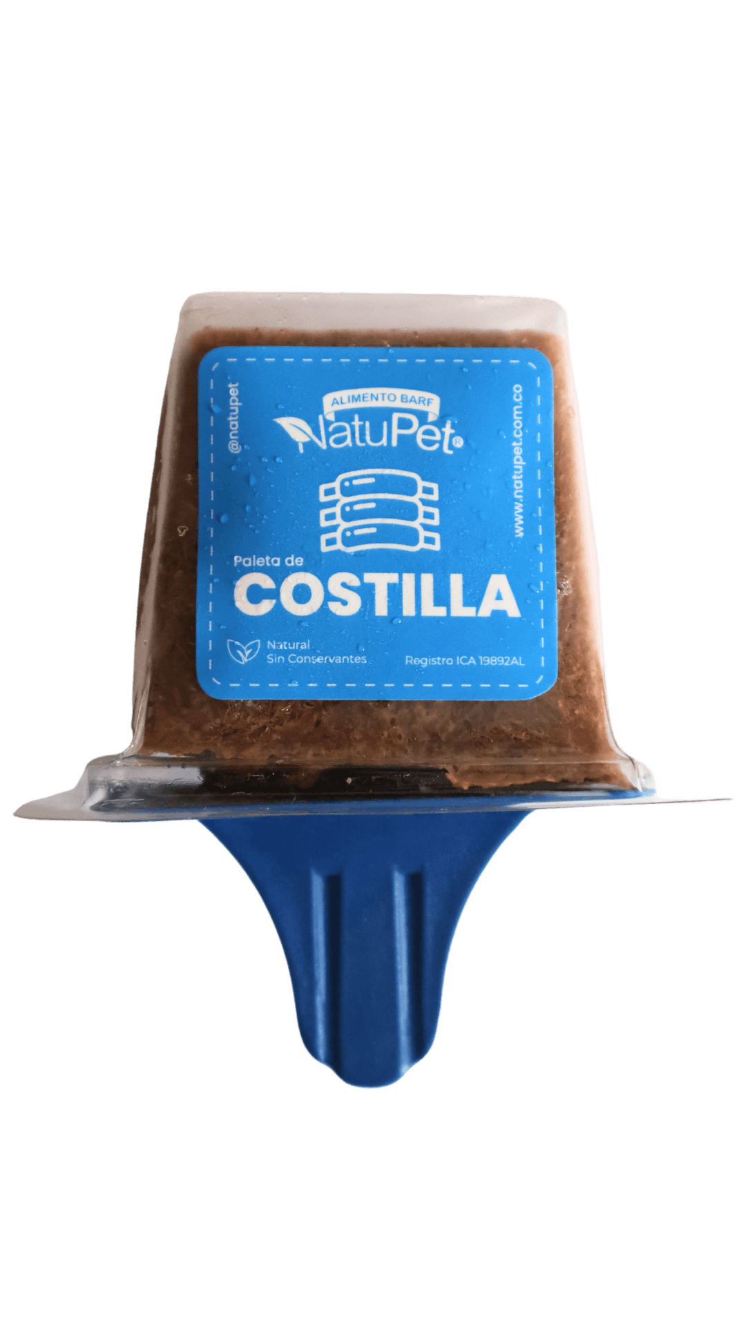 PALETA NATUPOP COSTILLA NATUPET *95GR