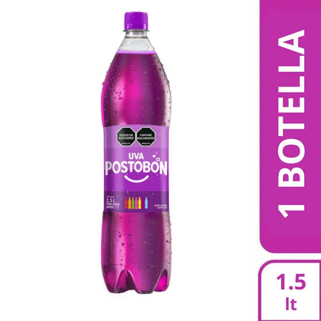 GASEOSA UVA POSTOBON X 1500 ML