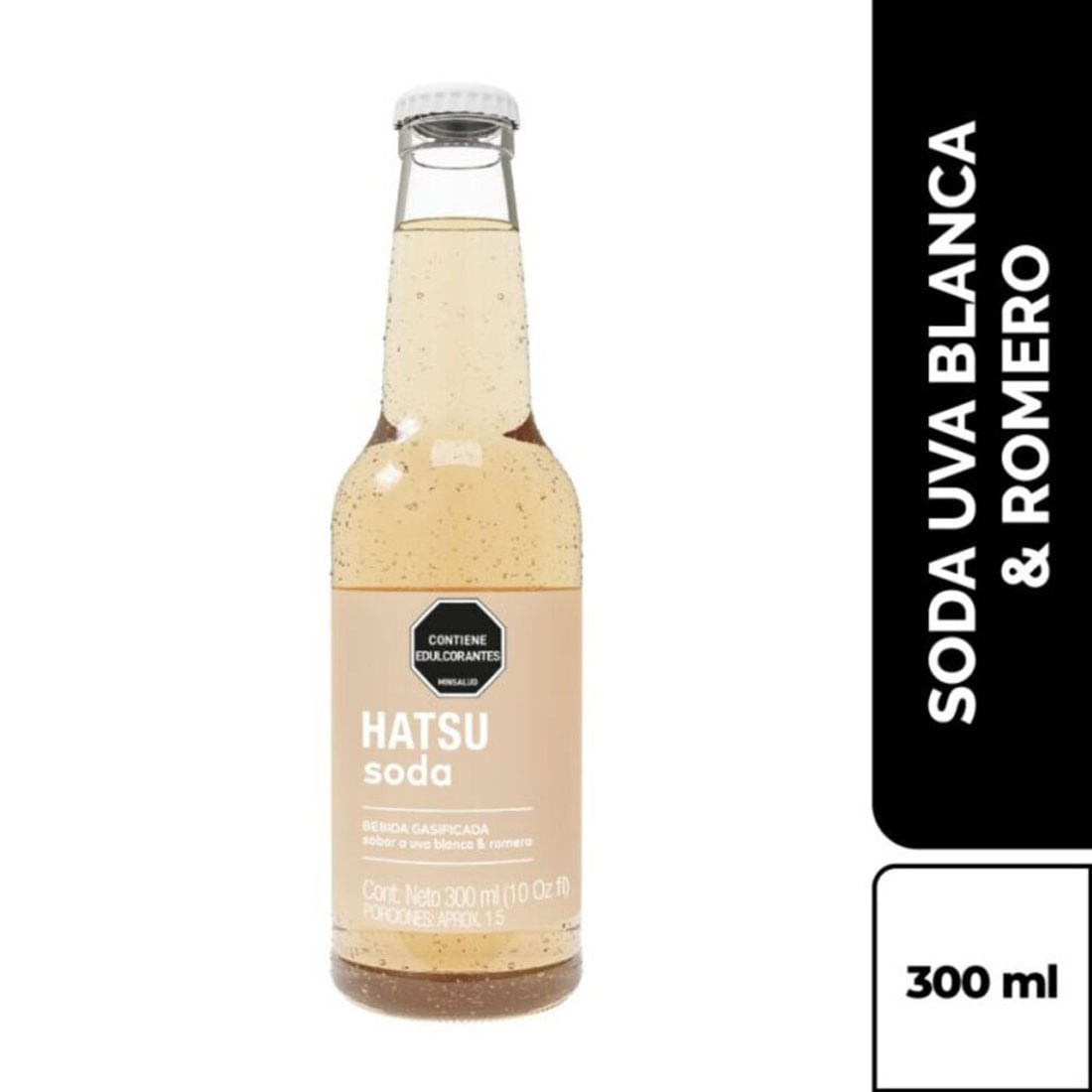 SODA UVA BLANCA ROMERO HATSU * 300 ML