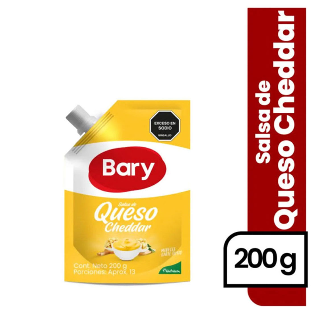 SALSA BARY QUESO CHEDDAR DOYPACK*200GR