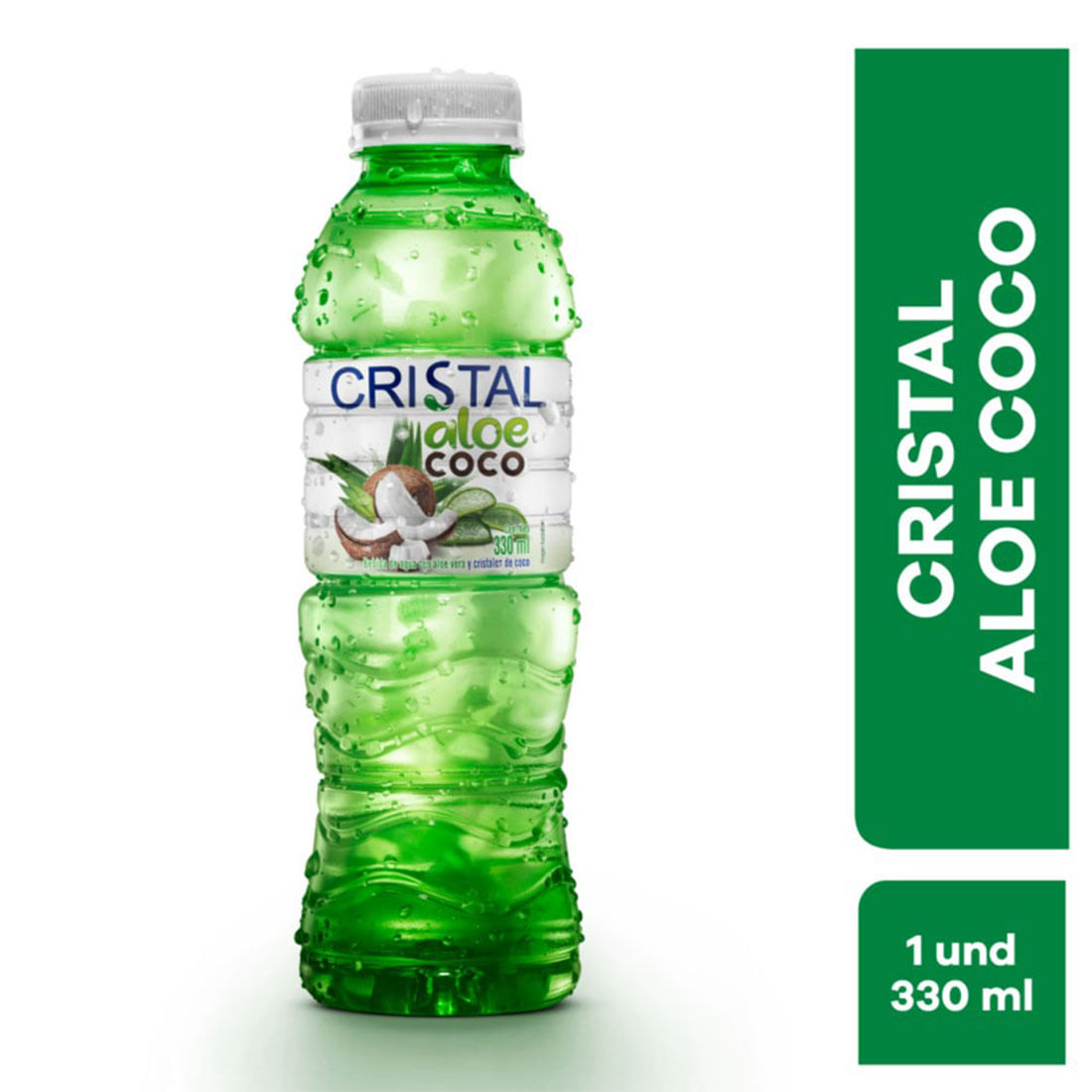 AGUA CRISTAL ALOE COCO X 330ML