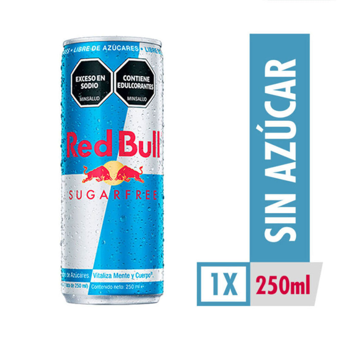 BEBIDA  ENERGY RED BULL *250ML S/AZUCAR