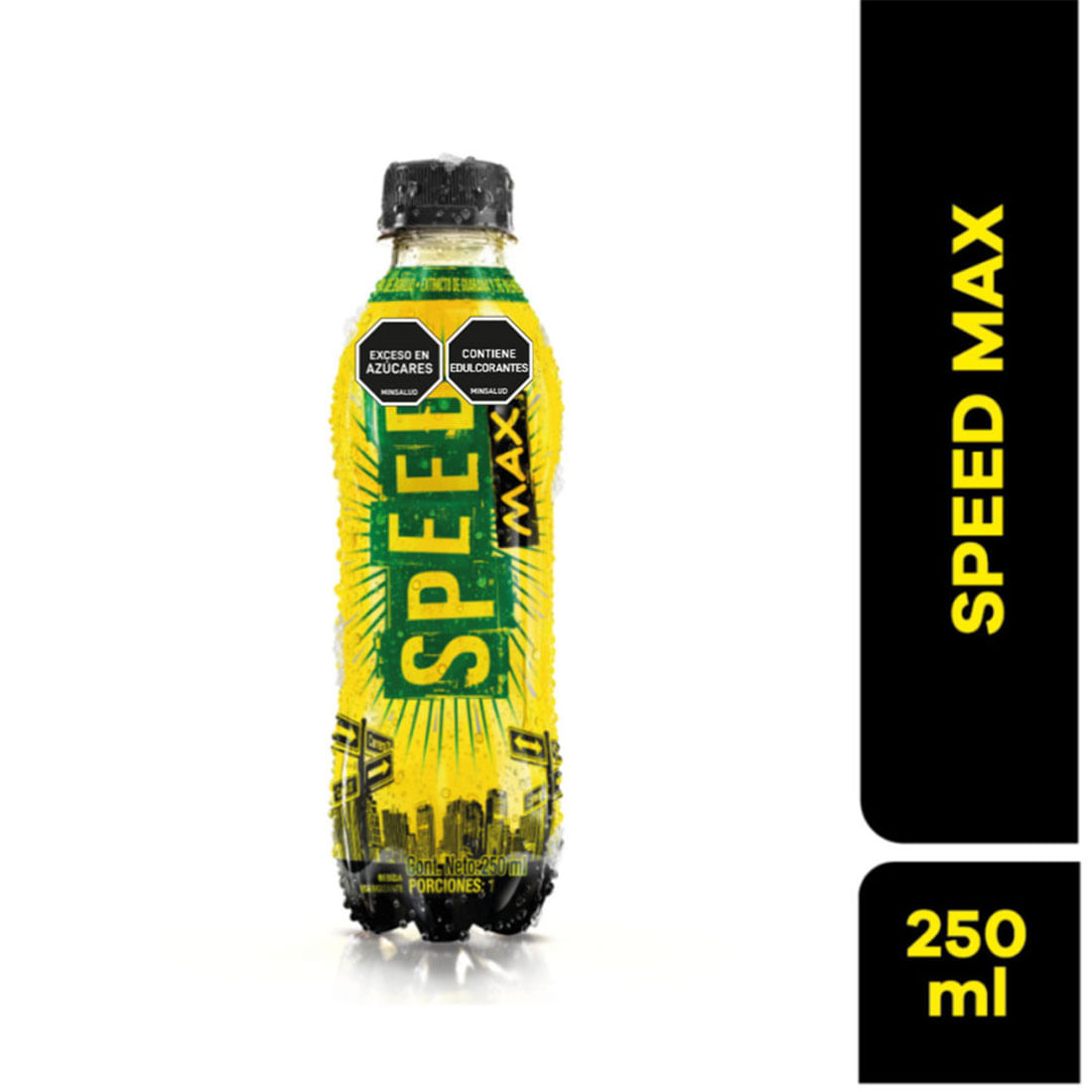 BEBIDA ENERGIZANTE SPEED MAX  x 250ML