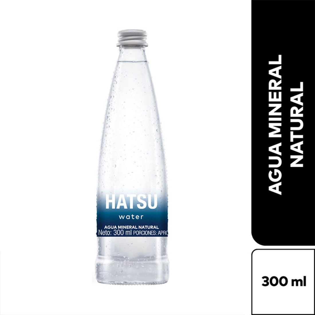 AGUA HATSU NATURAL MINERAL*300ML