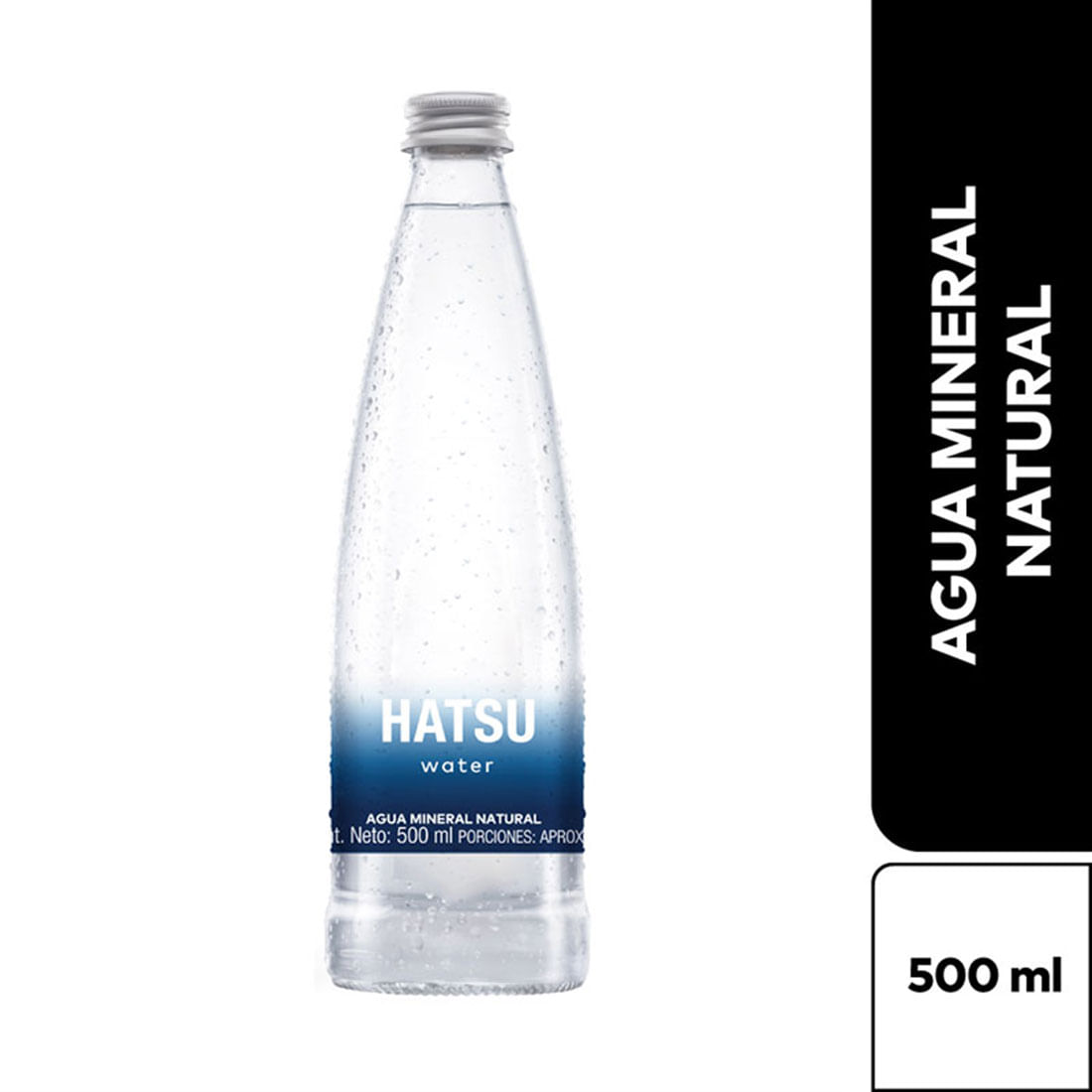 AGUA HATSU NATURAL MINERAL*500ML