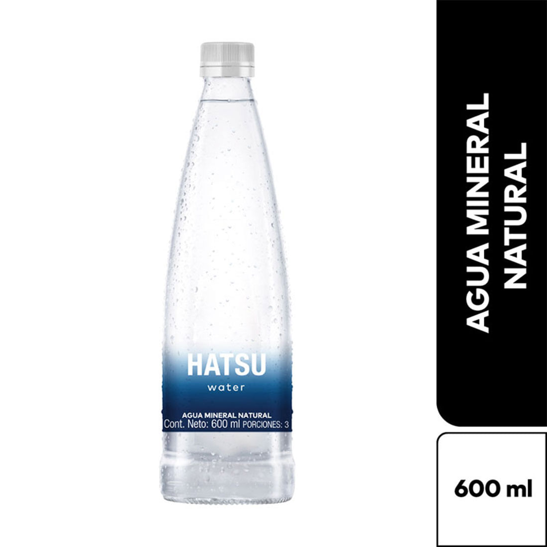 AGUA HATSU NATURAL MINERAL*600ML