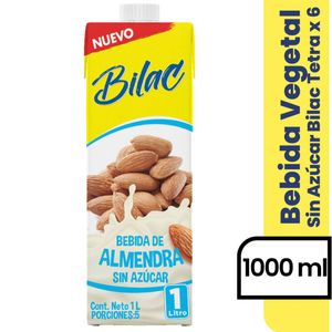 Bebida Veget Almendra Bilac Sin Azu *1Lt