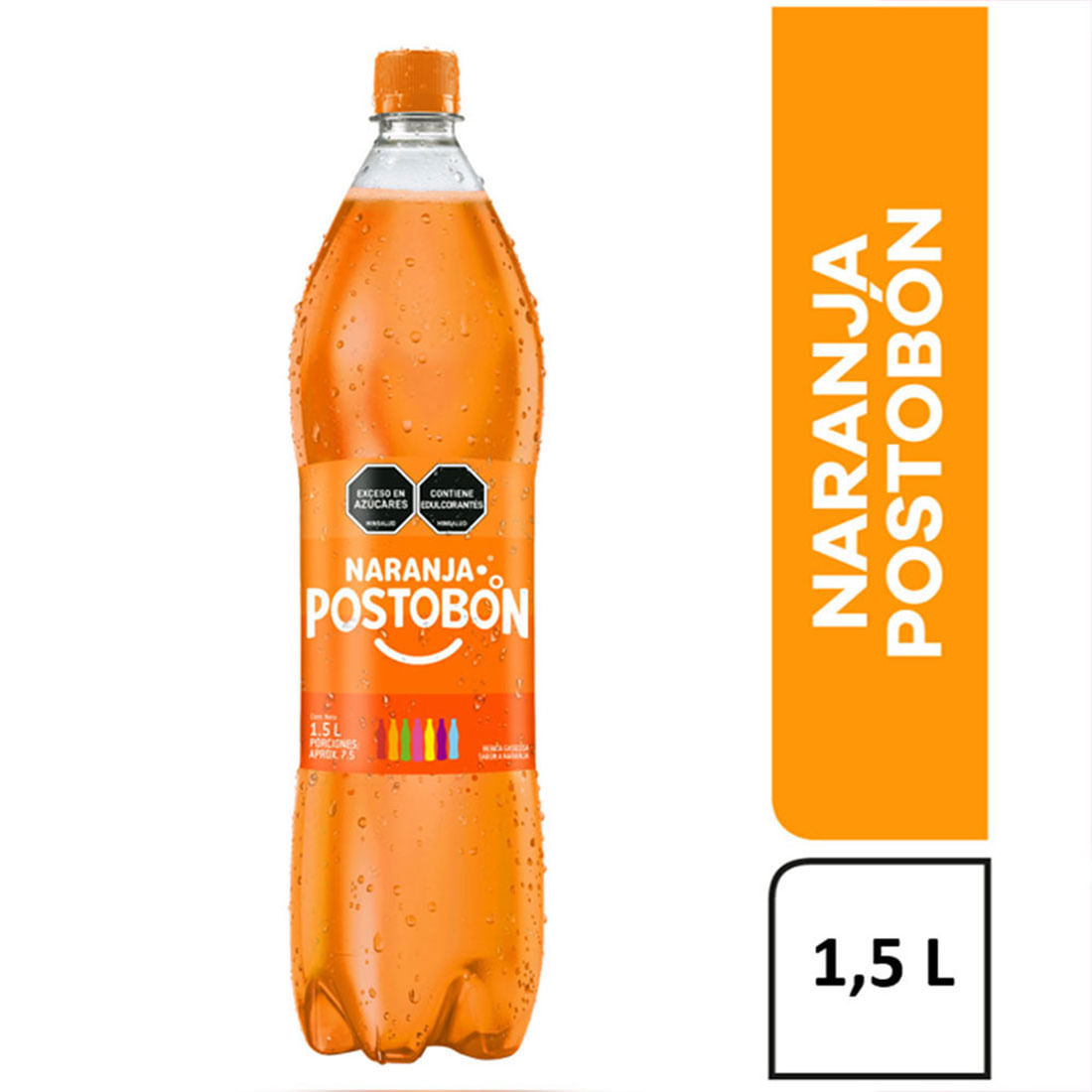 GASEOSA NARANJA POSTOBON X 1500 ML