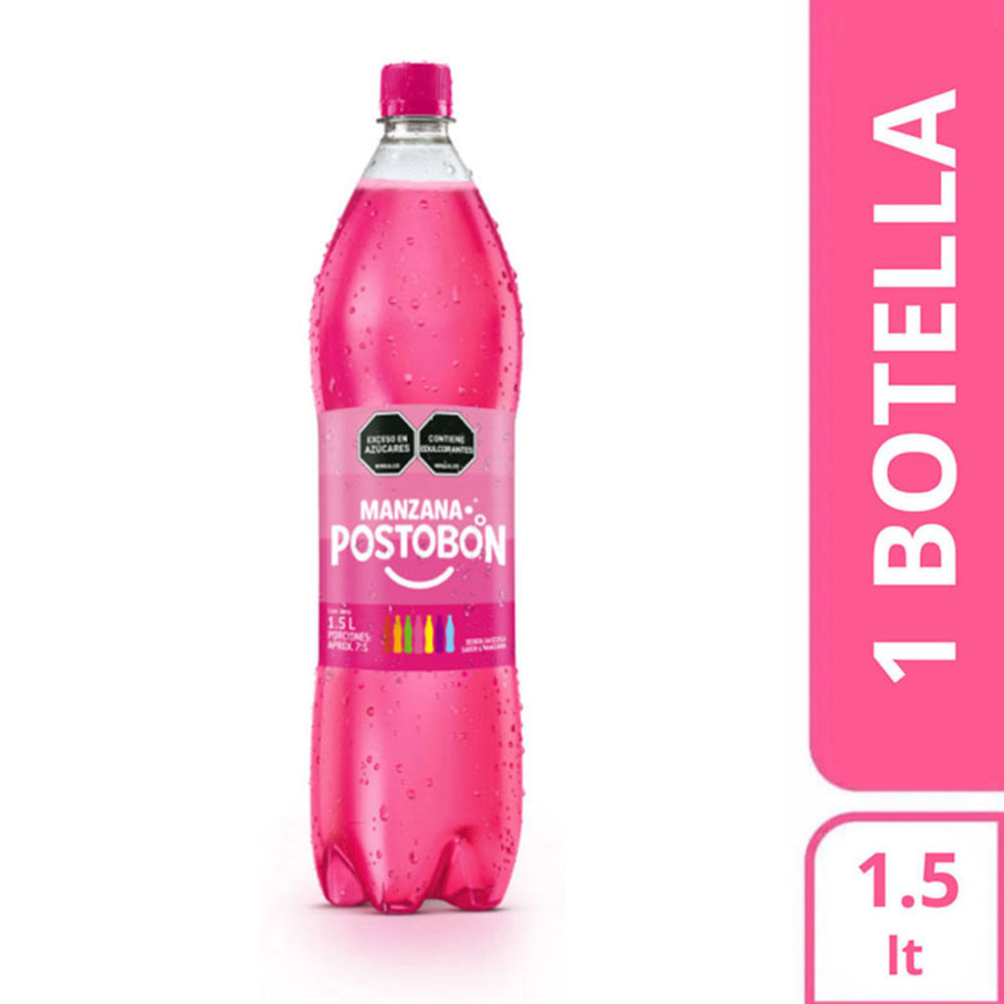 GASEOSA MANZANA  x 1.5LT