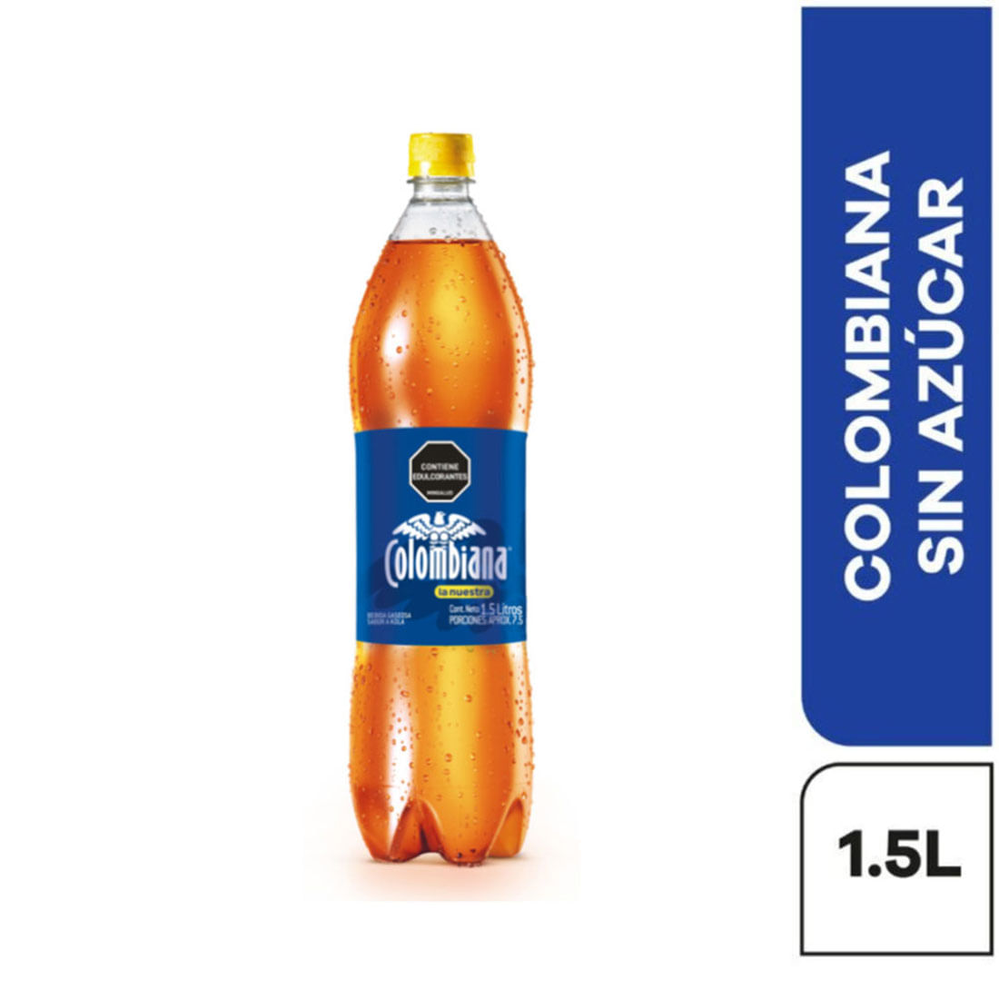 GASEOSA COLOMBIANA CERO  x 1.5LT