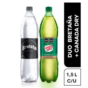Duo Canada Dry + Bretaña*1.5Lt