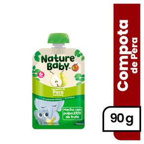 COMPOTA PERA NATURE BABY *90GR