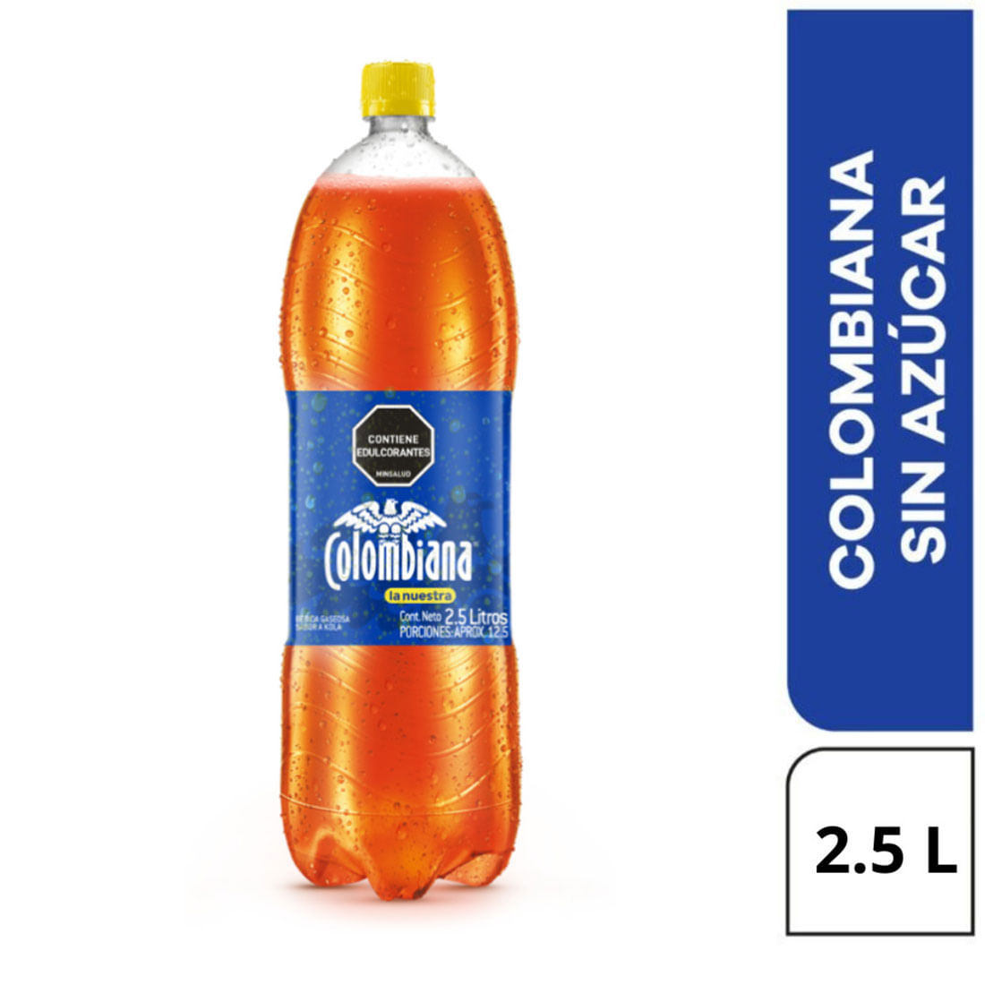 COLOMBIANA CERO POSTOBON  PET   x 2.5LTR
