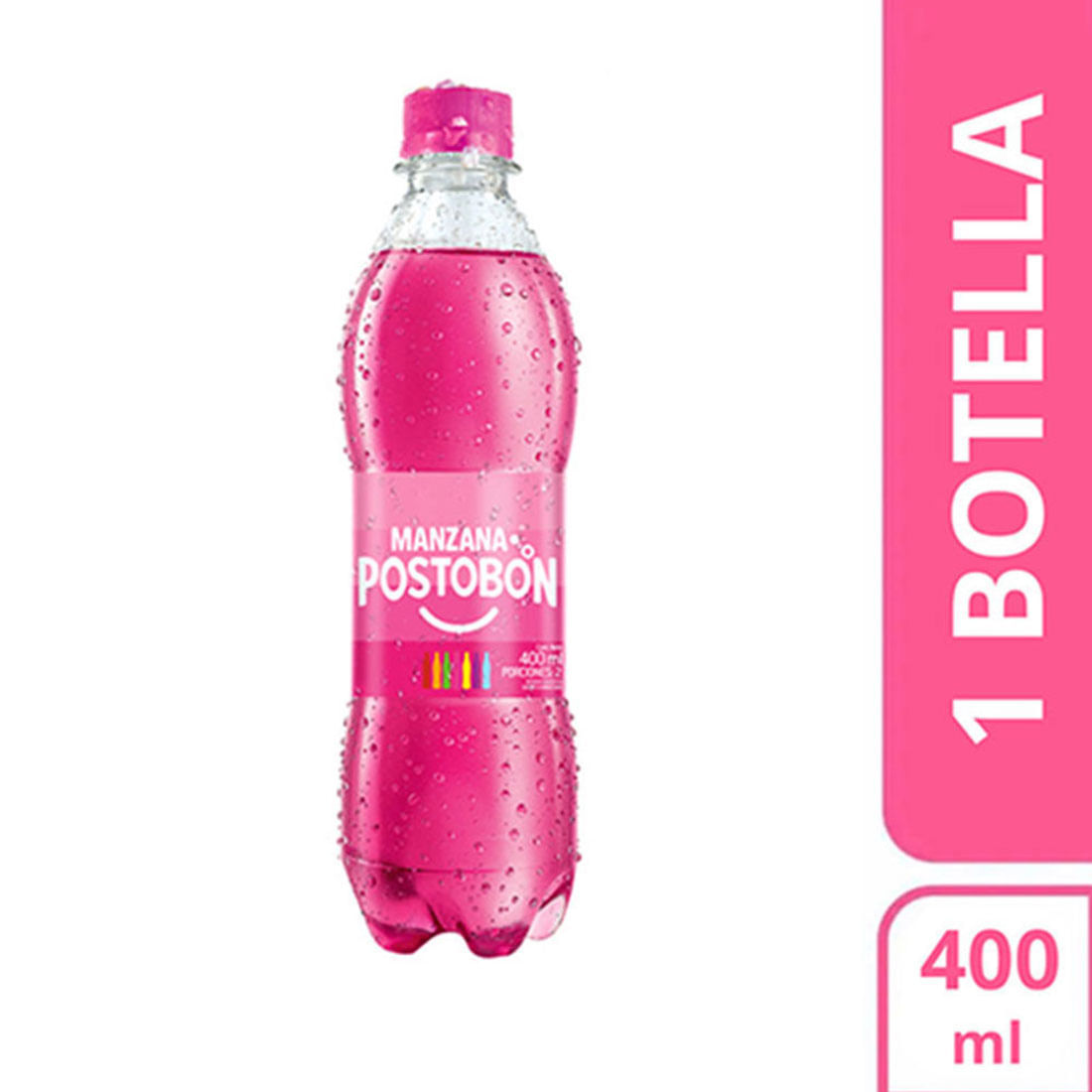 MANZANA POSTOBON PET x 400 ML