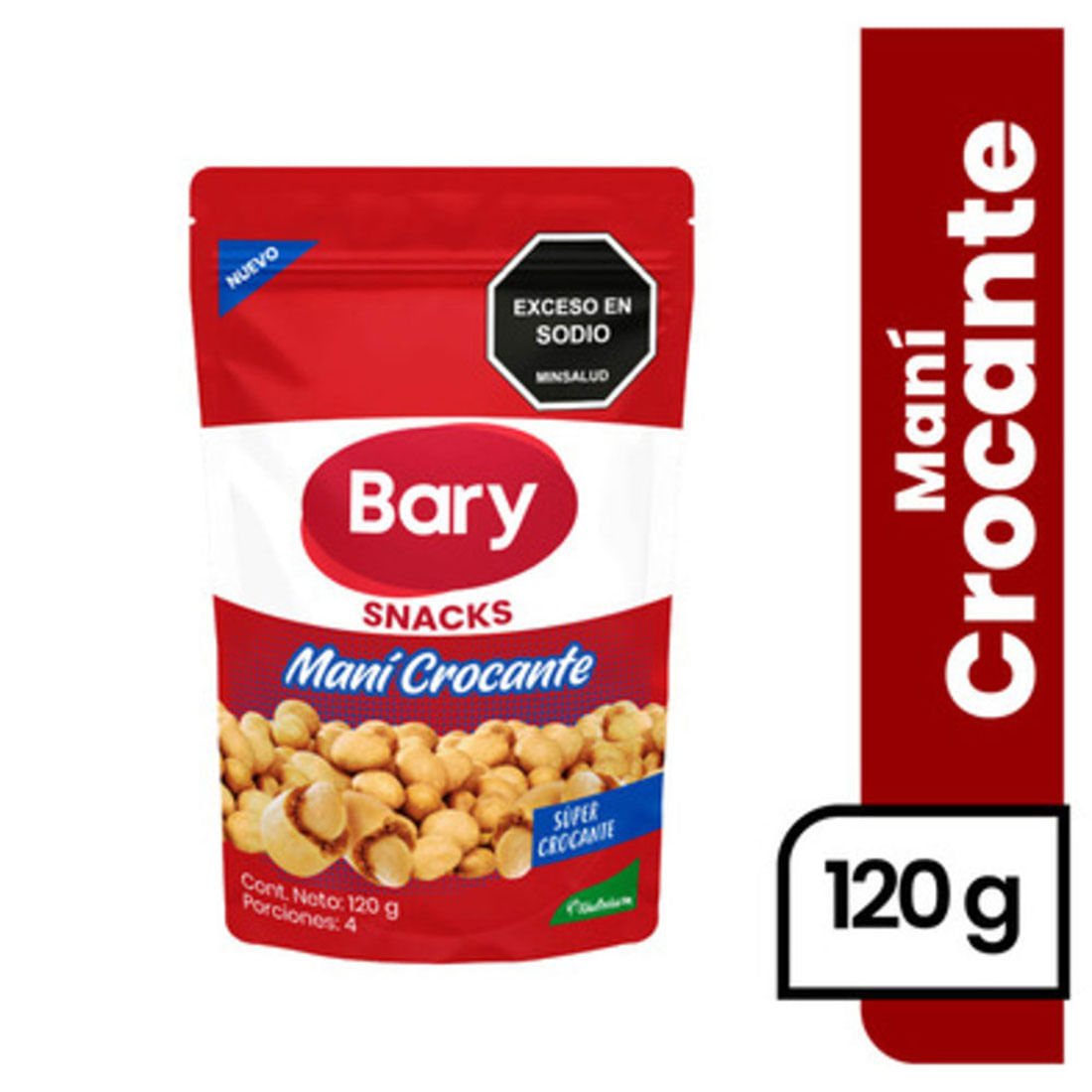 MANÍ CROCANTE BARY X 120GR