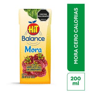 Jugo HIT mora sin azúcar x200 ml