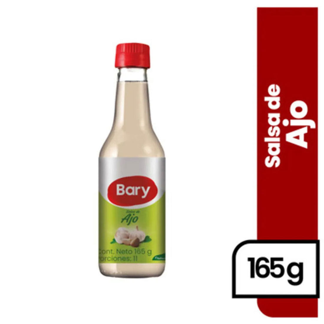 SALSA DE AJO BARY X 165GR