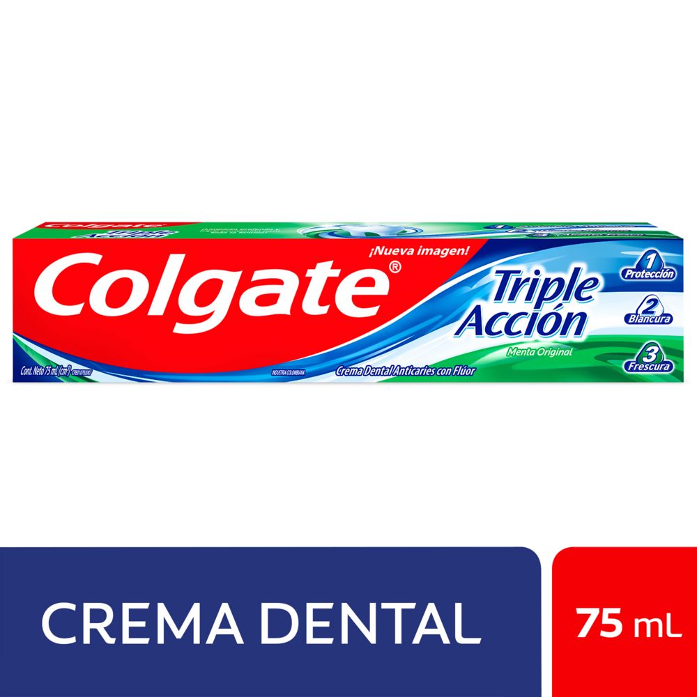 CREMA DENTAL COLGATE TRIPLE ACCION 75ML