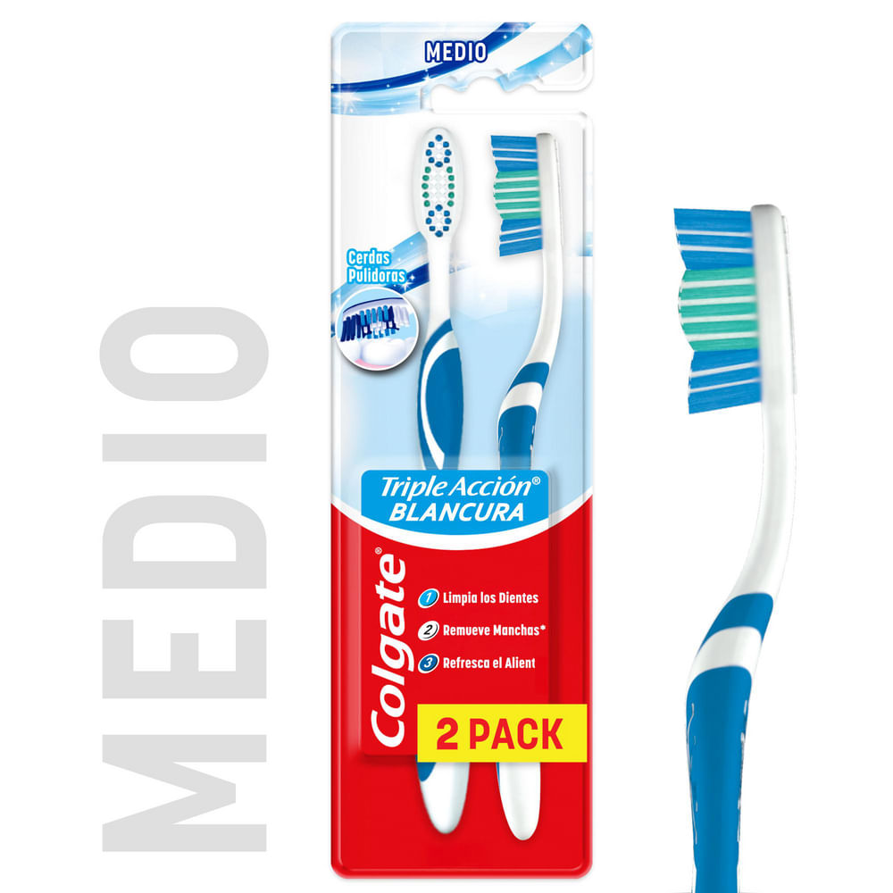 CEPILLO DENTAL COLGATE TRIPLE ACCION X2