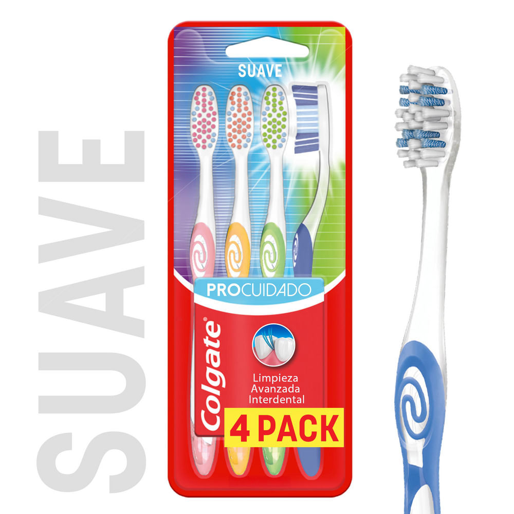 CEPILLO DENTAL COLGATE PRO CUIDADO *4