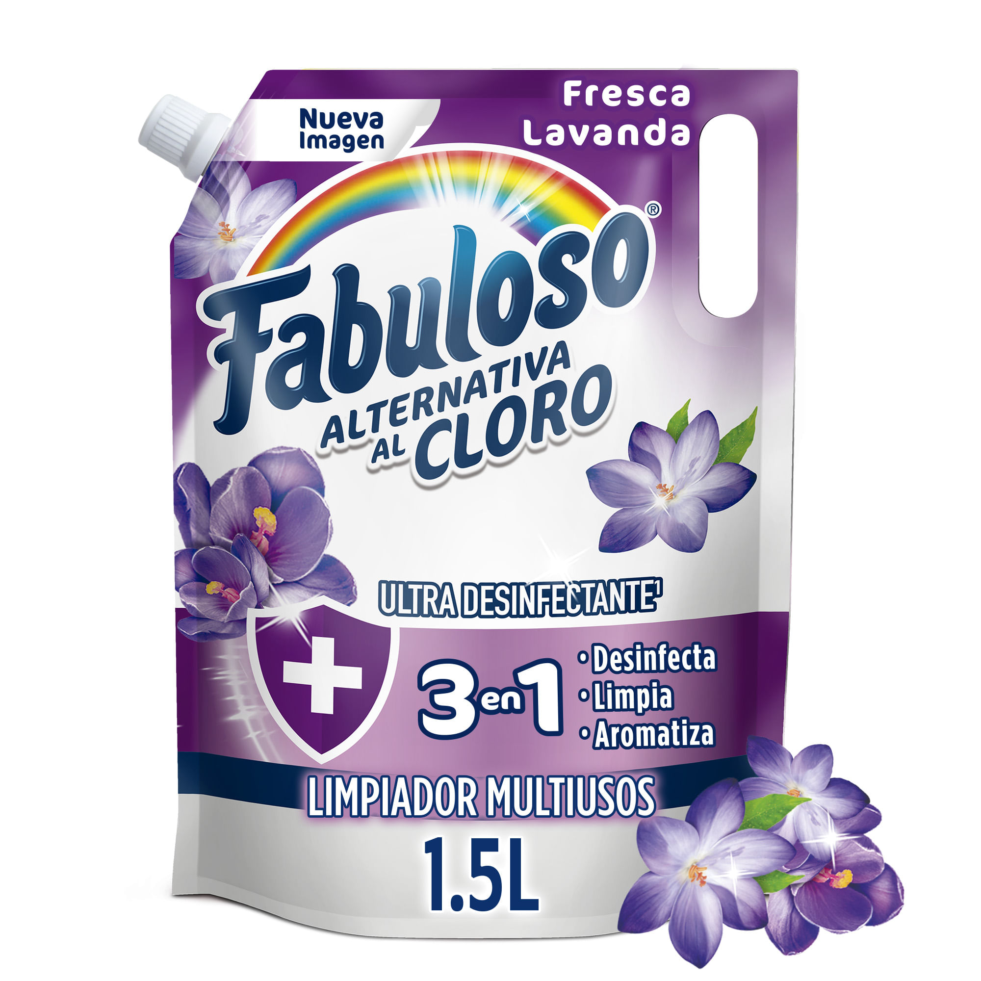 LIMPIA PISOS FABULOSO LAVANDA 1.5L
