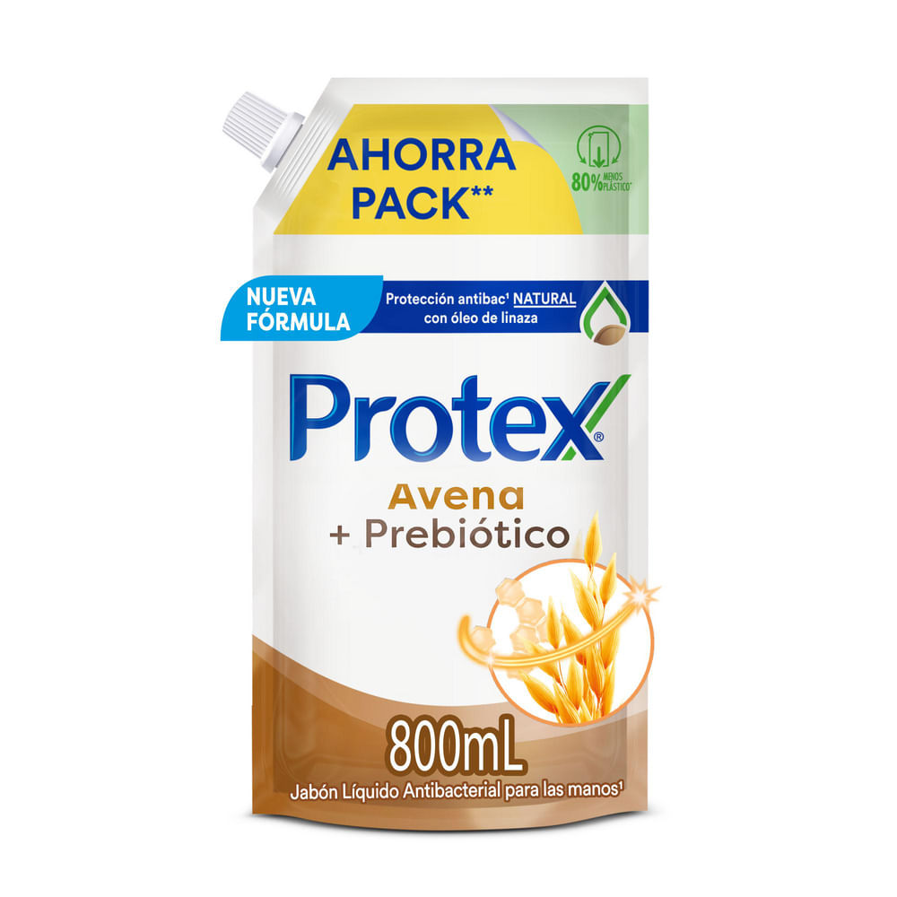 JABON LIQUIDO MANOS PROTEX AVENA *800ML