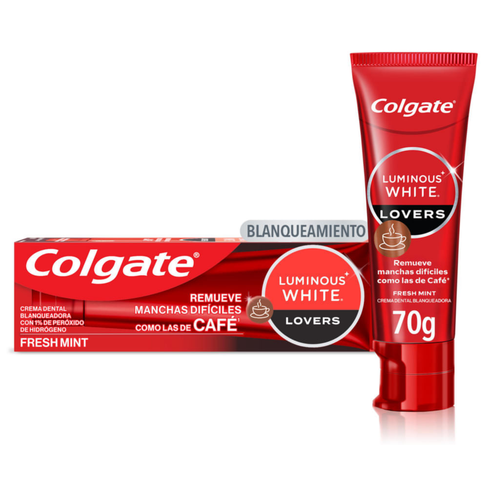 CREMA DENTAL COLGATE LUM. WHITE CAFE 70G