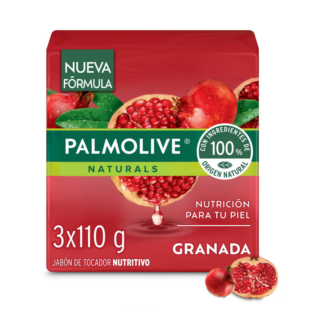 JABON BARRA PALMOLIVE GRANADA 110G X3