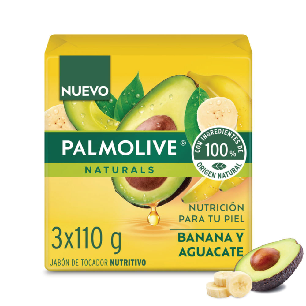 JABÓN BARRA PALMOLIVE BANANA 3*110GR