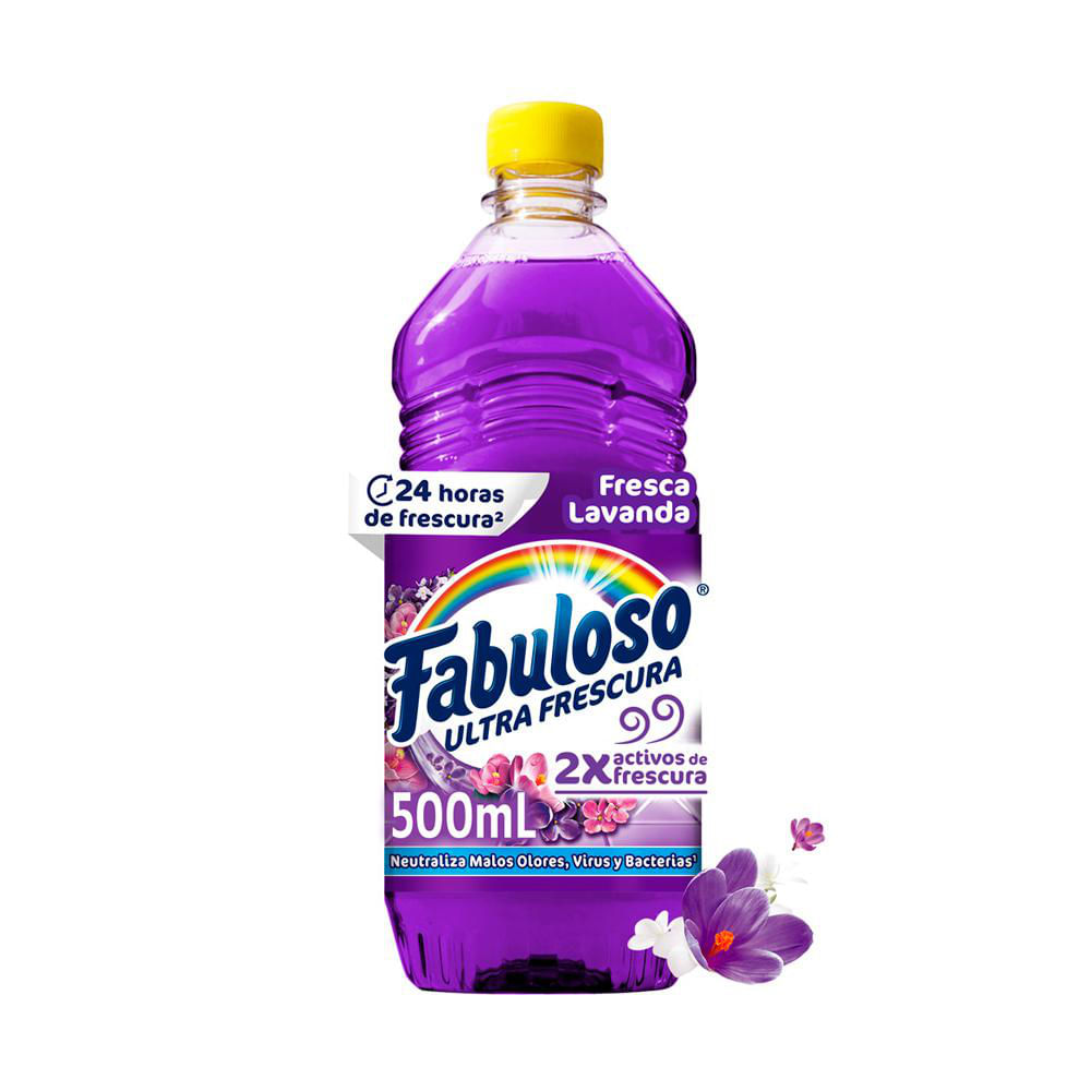 LIMPIA PISOS FABULOSO LAVANDA 500ML