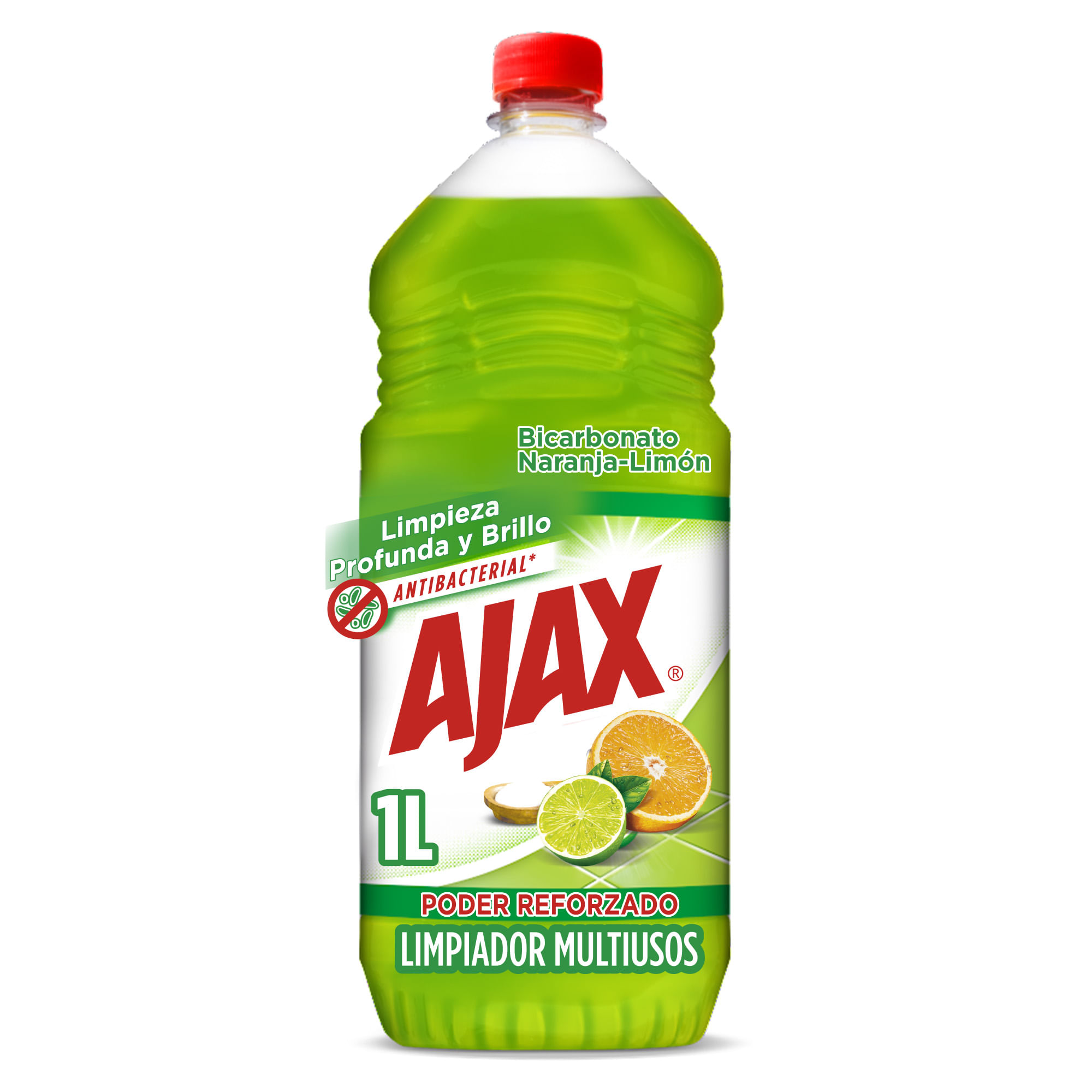 LIMPIA PISOS AJAX NARANJA LIMON 1L