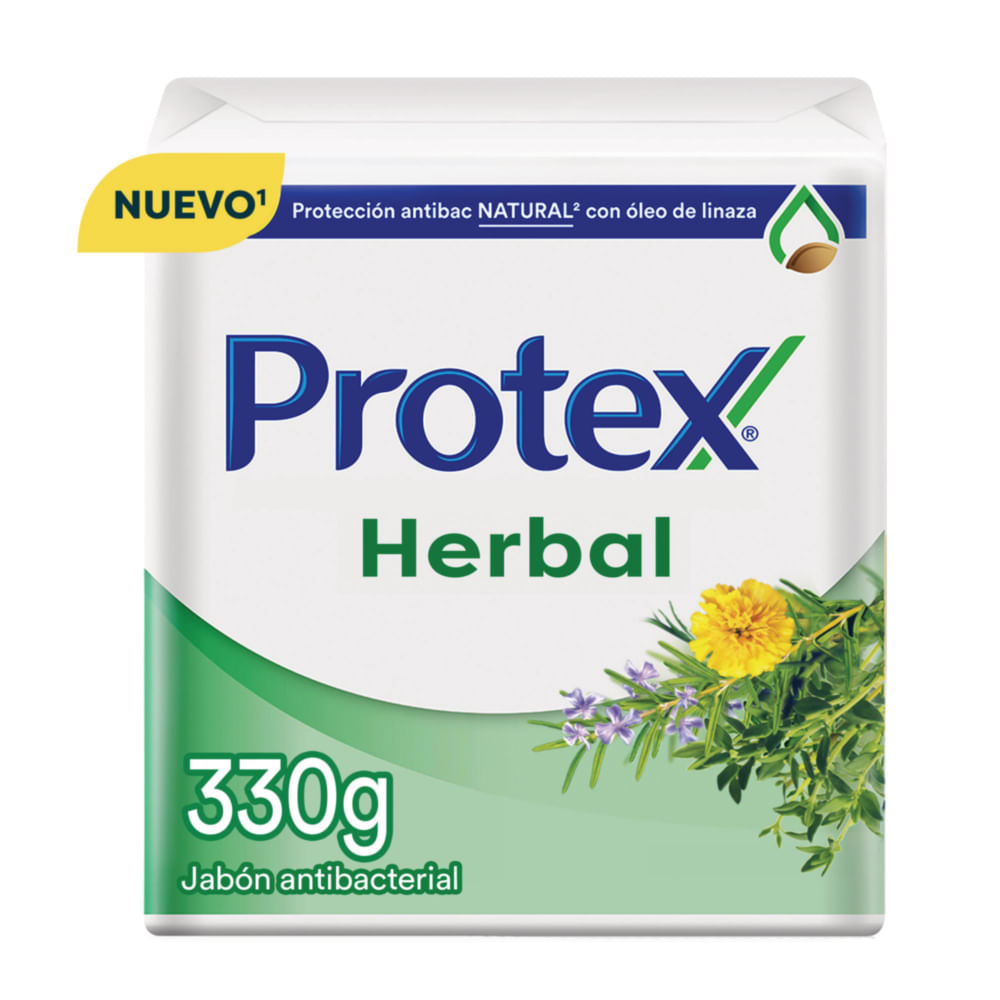 JABON PROTEX HERBAL 110G X3