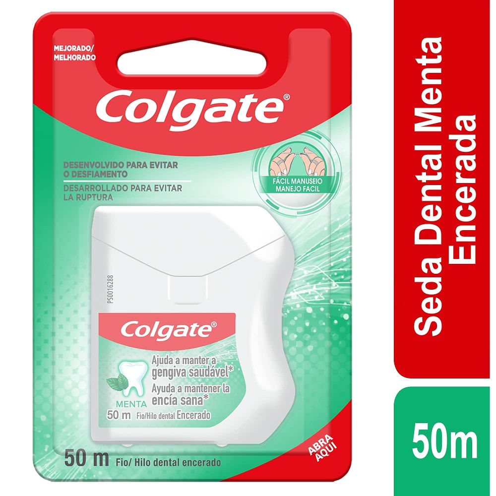 SEDA DENTAL ENCERADO COLGATE MENTA *50ML