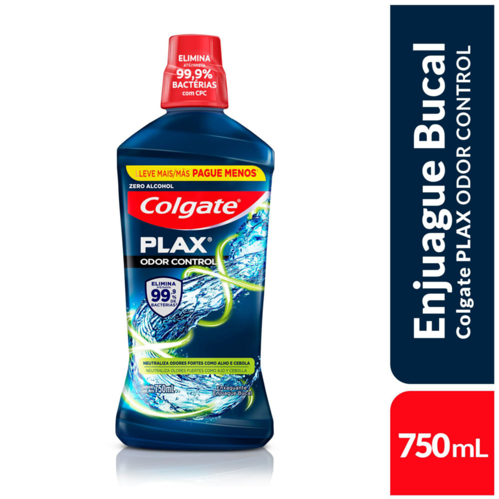 ENJ. BUCAL COLGATE PLAX ODOR *750ML